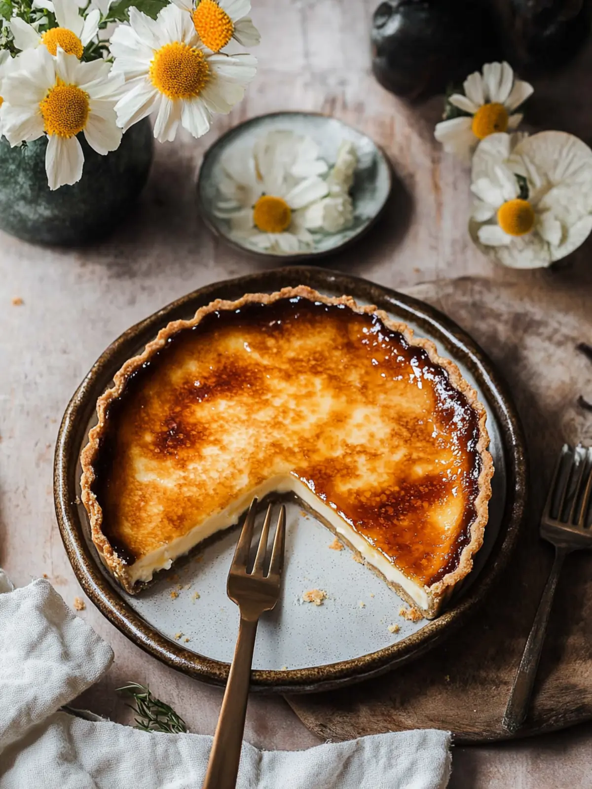 Earl Grey Crème Brûlée Tart – Elevate Your Dessert Game 3 Earl Grey Crème Brûlée Tart