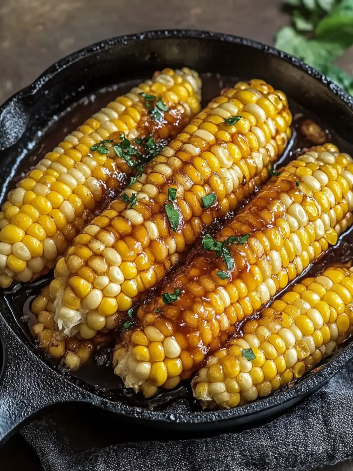 Savory Easy Skillet Corn Recipe with Honey Butter for Fall 4 Easy Skillet Corn Recipe with Honey Butter for Fall