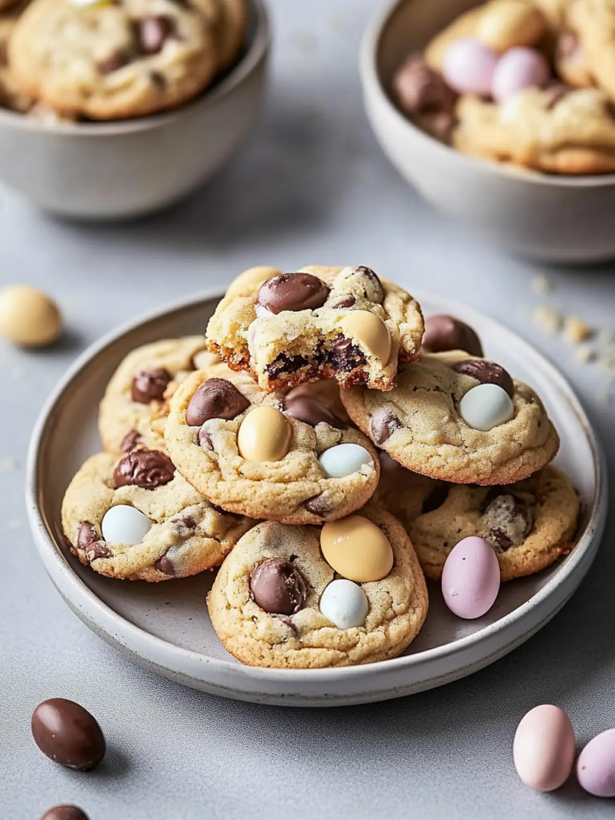 Mini Egg Cookies with Dark Chocolate Recipe for Ultimate Indulgence 2 Mini Egg Cookies with Dark Chocolate Recipe