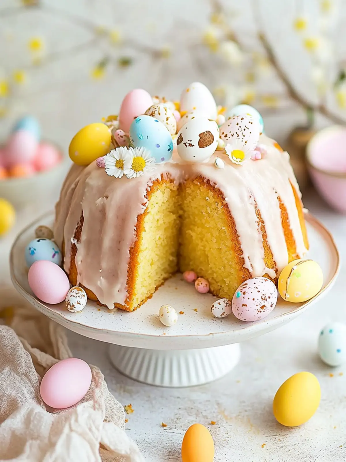 Lemon Buttermilk Easter Bundt Cake for a Bright Celebration 3 Easter Bundt Cake