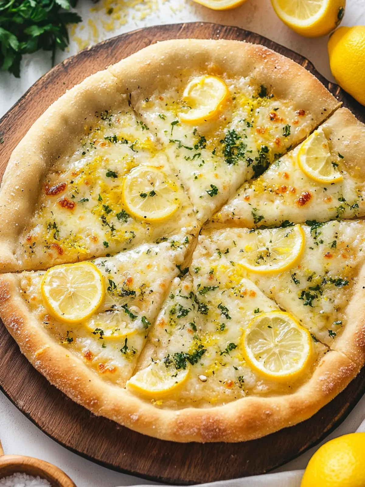 Zesty Lemon Pizza: Quick & Easy No-Knead Delight! 5 Lemon Pizza
