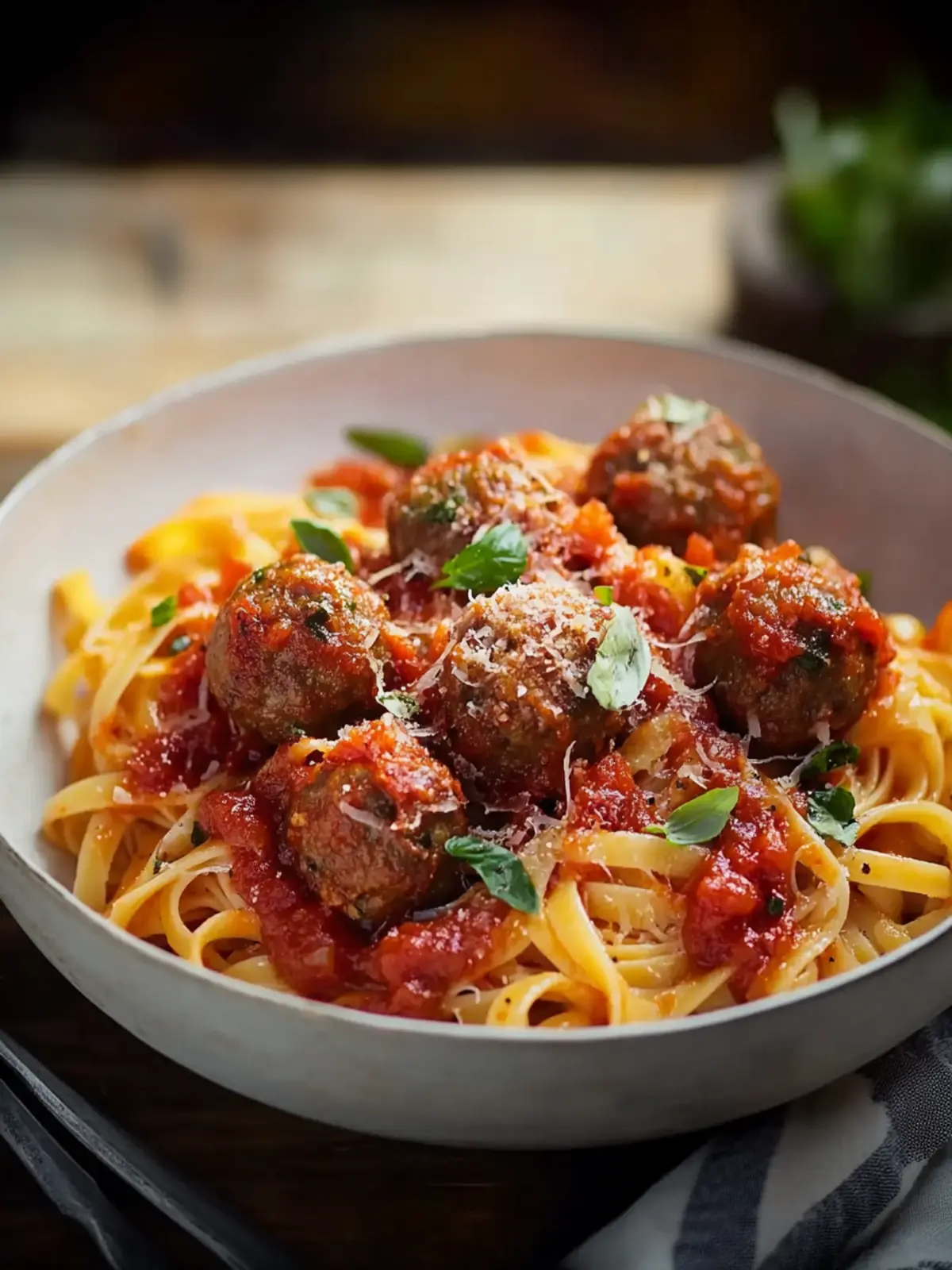 Savory Pasta with Meatballs: Your Quick Comfort Meal Solution 5 Pasta with Meatballs