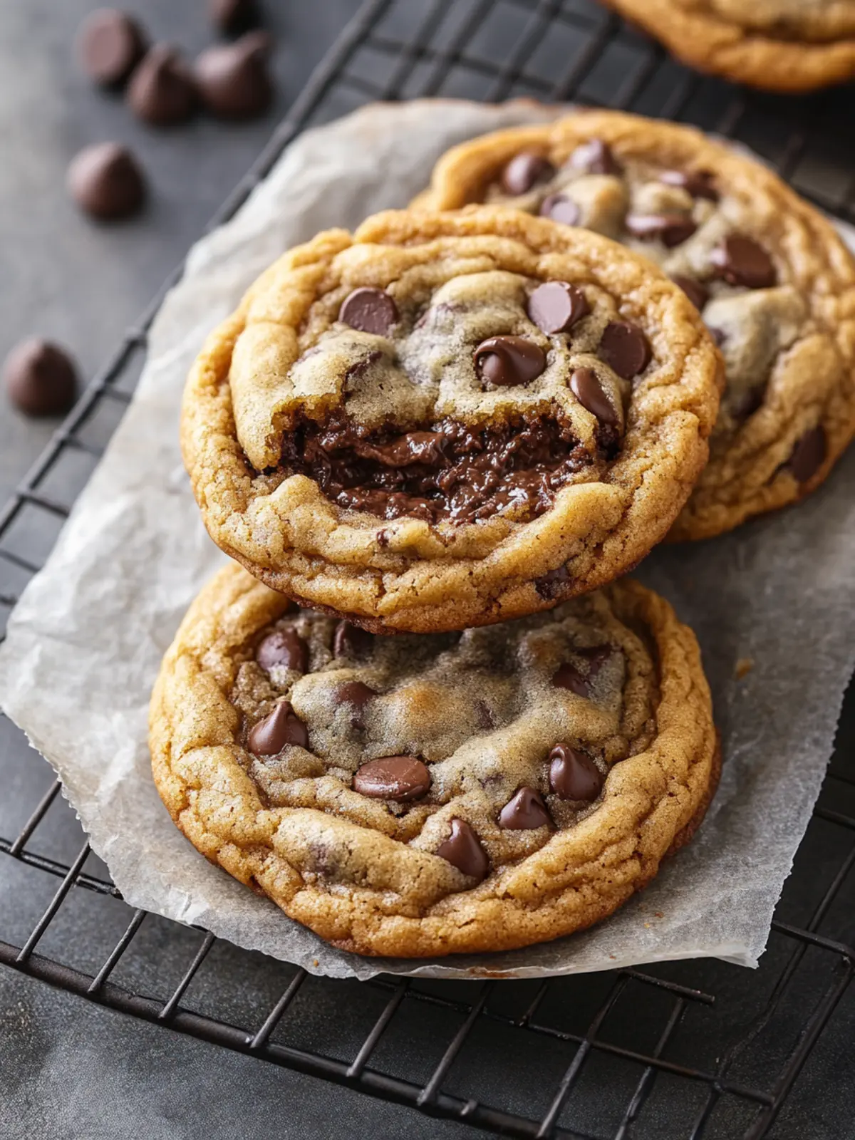 Brownie-Stuffed Chocolate Chip Cookies: Your New Fave Dessert! 2 Brownie-Stuffed Chocolate Chip Cookies