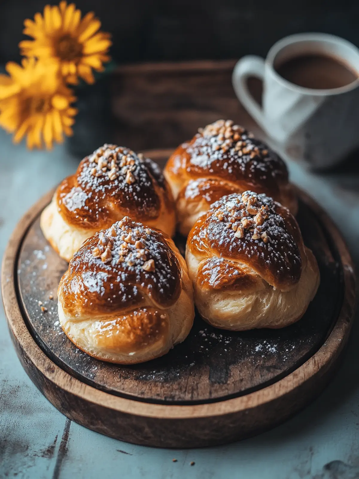 Cozy Up with Winter Coffee Brioche Buns You’ll Love 3 Winter Coffee Brioche Buns