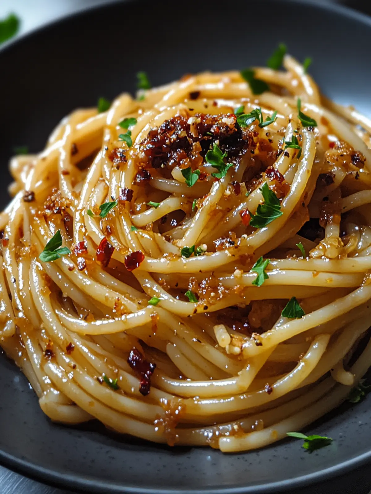 Caramelized Onion Pasta with Chili Oil: Comfort Meets Spice 5 Caramelized Onion Pasta with Chili Oil: A Sweet and Spicy Flavor Bomb