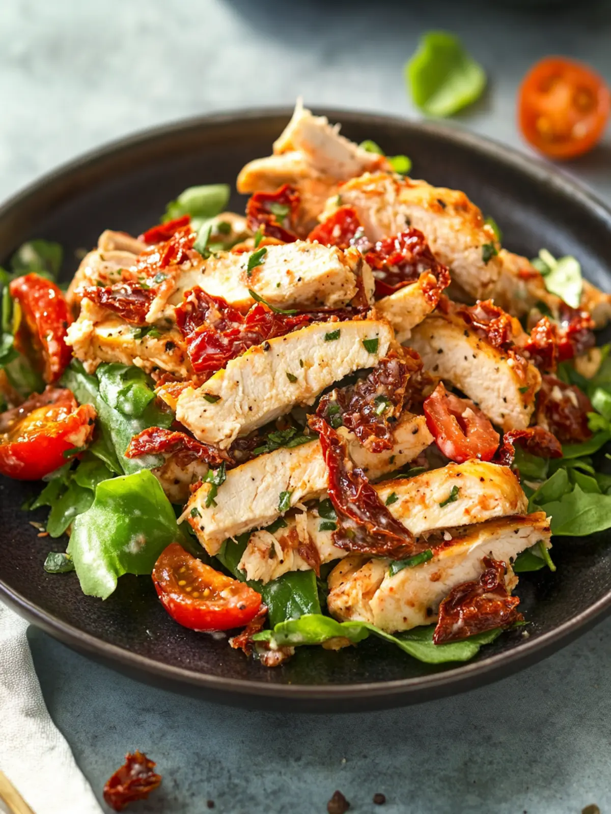 Delicious Sun-Dried Tomato Chicken Salad for Quick Lunches 5 Sun-Dried Tomato Chicken Salad