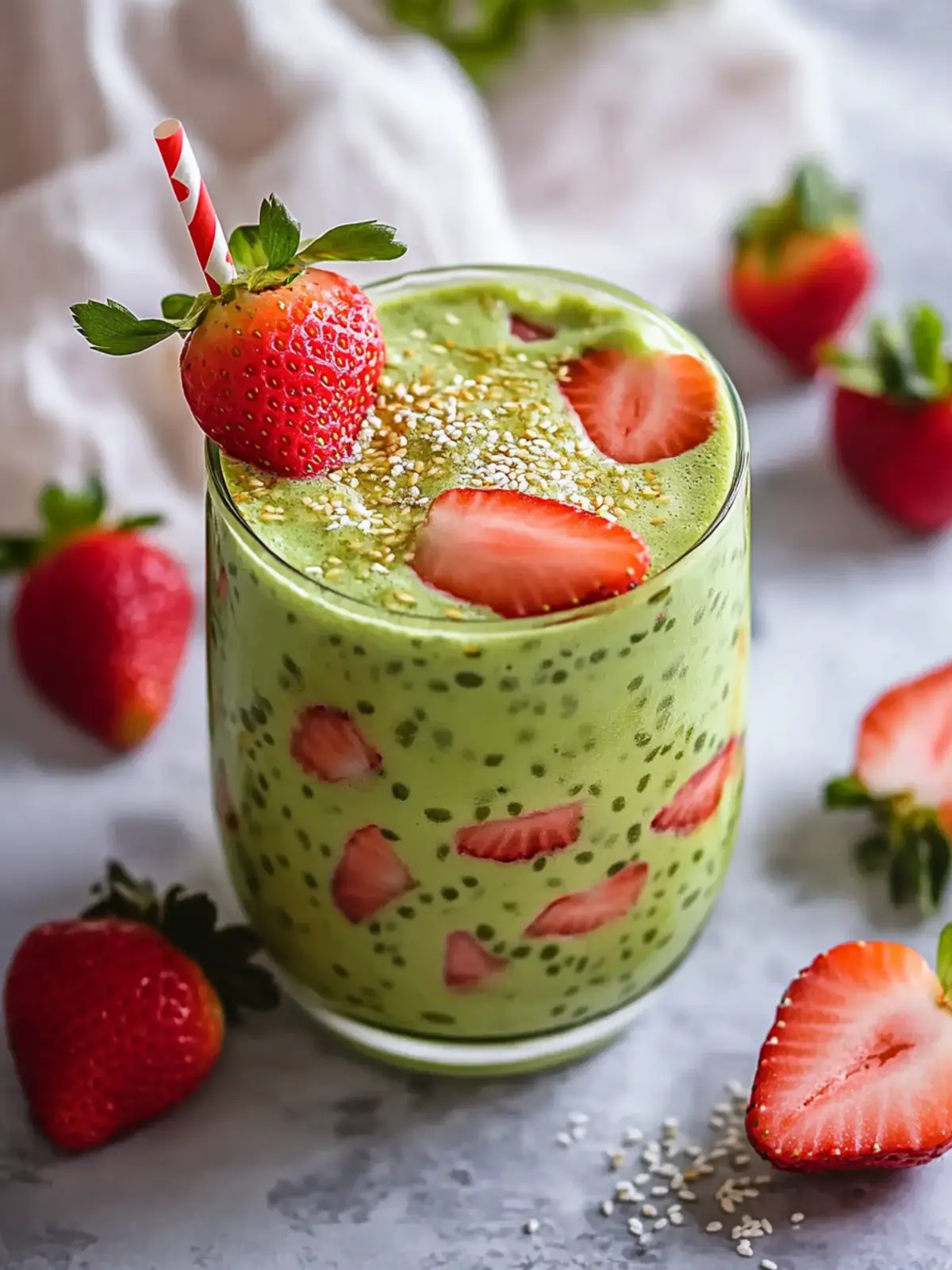 Refreshing Strawberry Matcha Sago for a Sweet Summer Treat 4 Strawberry Matcha Sago