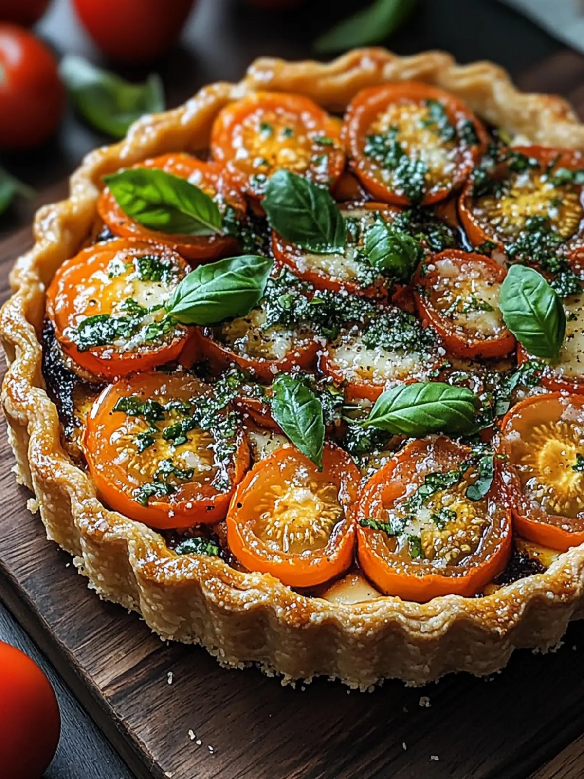 Savory Tomato Basil Tart Delight Your New Favorite Comfort Food 3 Savory Tomato Basil Tart Delight