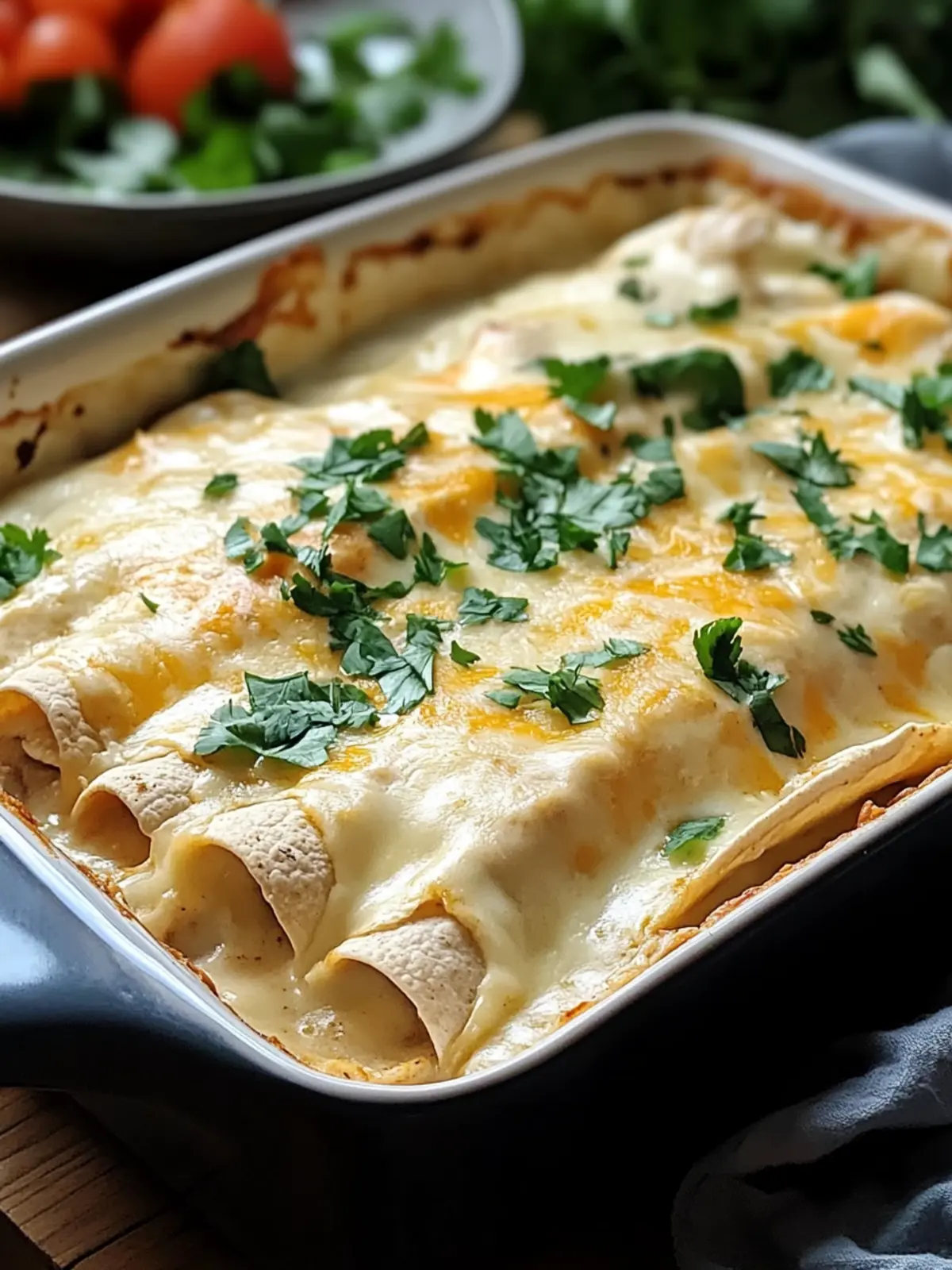 Creamy White Chicken Enchiladas Recipe for Ultimate Comfort 3 Creamy White Chicken Enchiladas Recipe