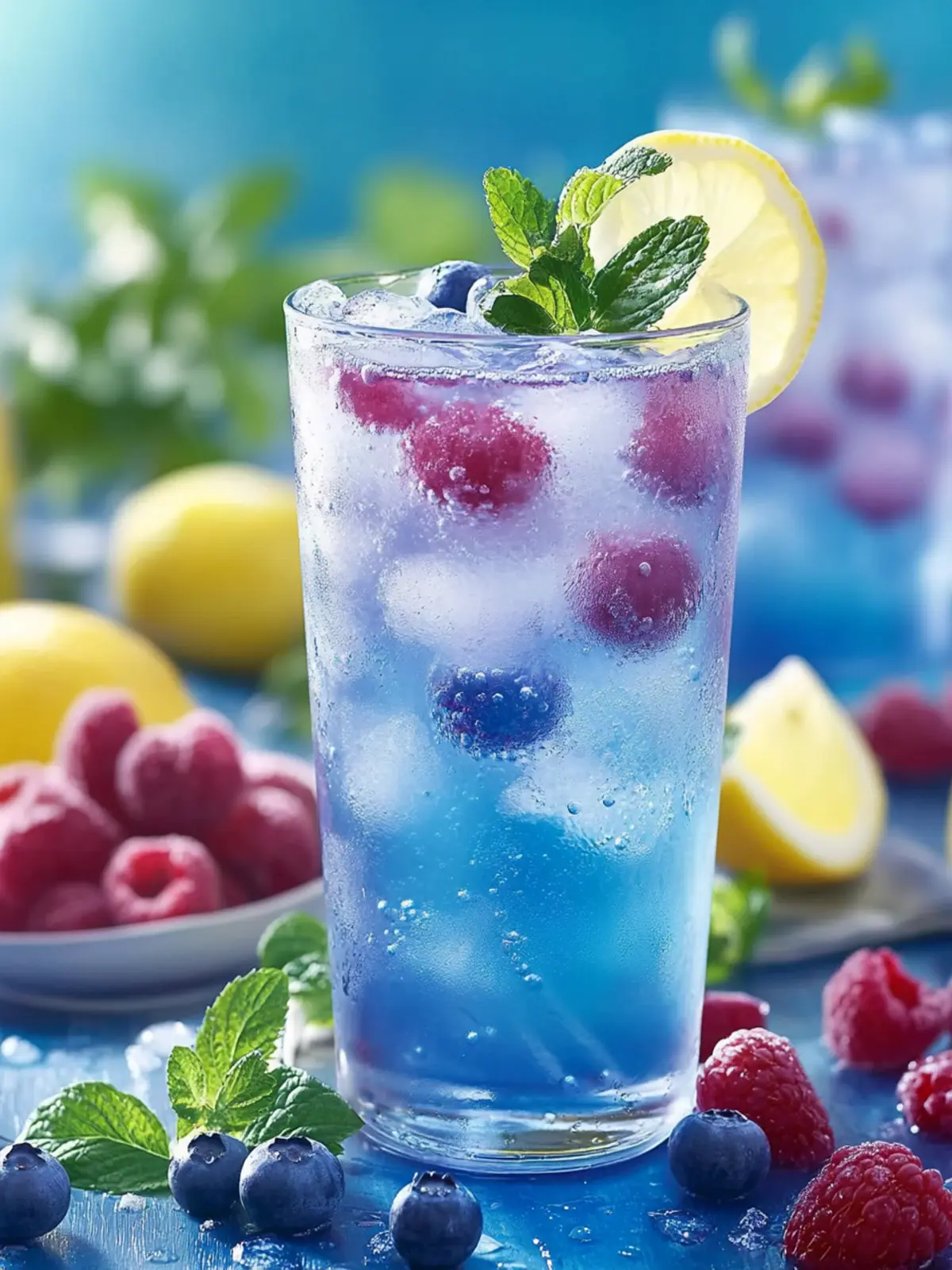 Delicious Blue Raspberry Lemonade That's Perfect for Summer Fun 2 Blue Raspberry Lemonade