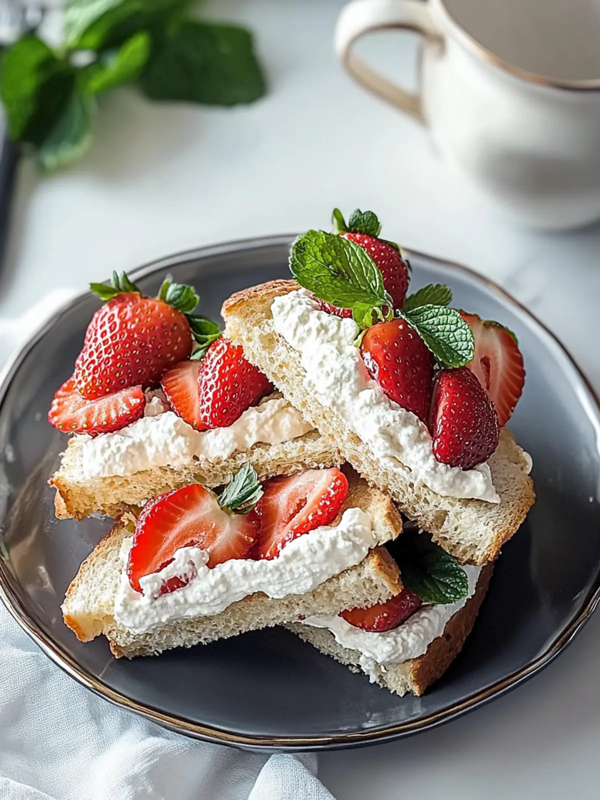 Irresistible Strawberry Tea Sandwiches Perfect for Any Gathering 3 Strawberry Tea Sandwiches