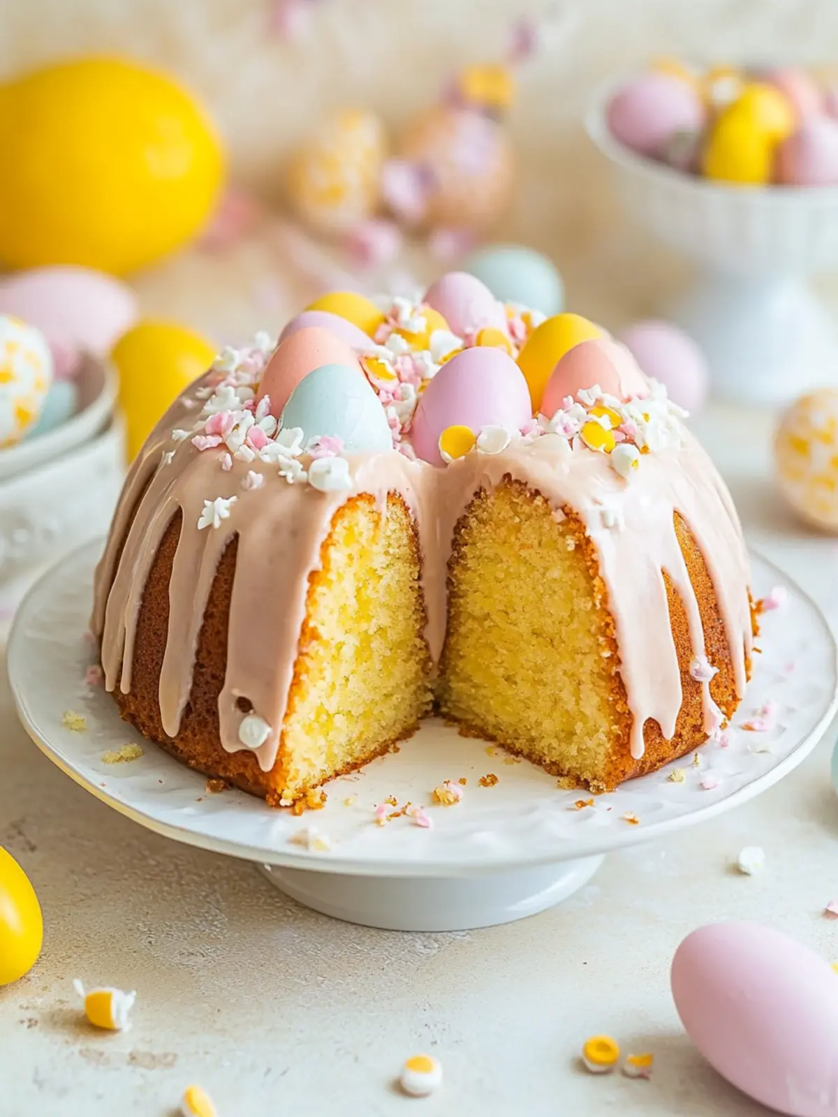 Lemon Buttermilk Easter Bundt Cake for a Bright Celebration 2 Easter Bundt Cake
