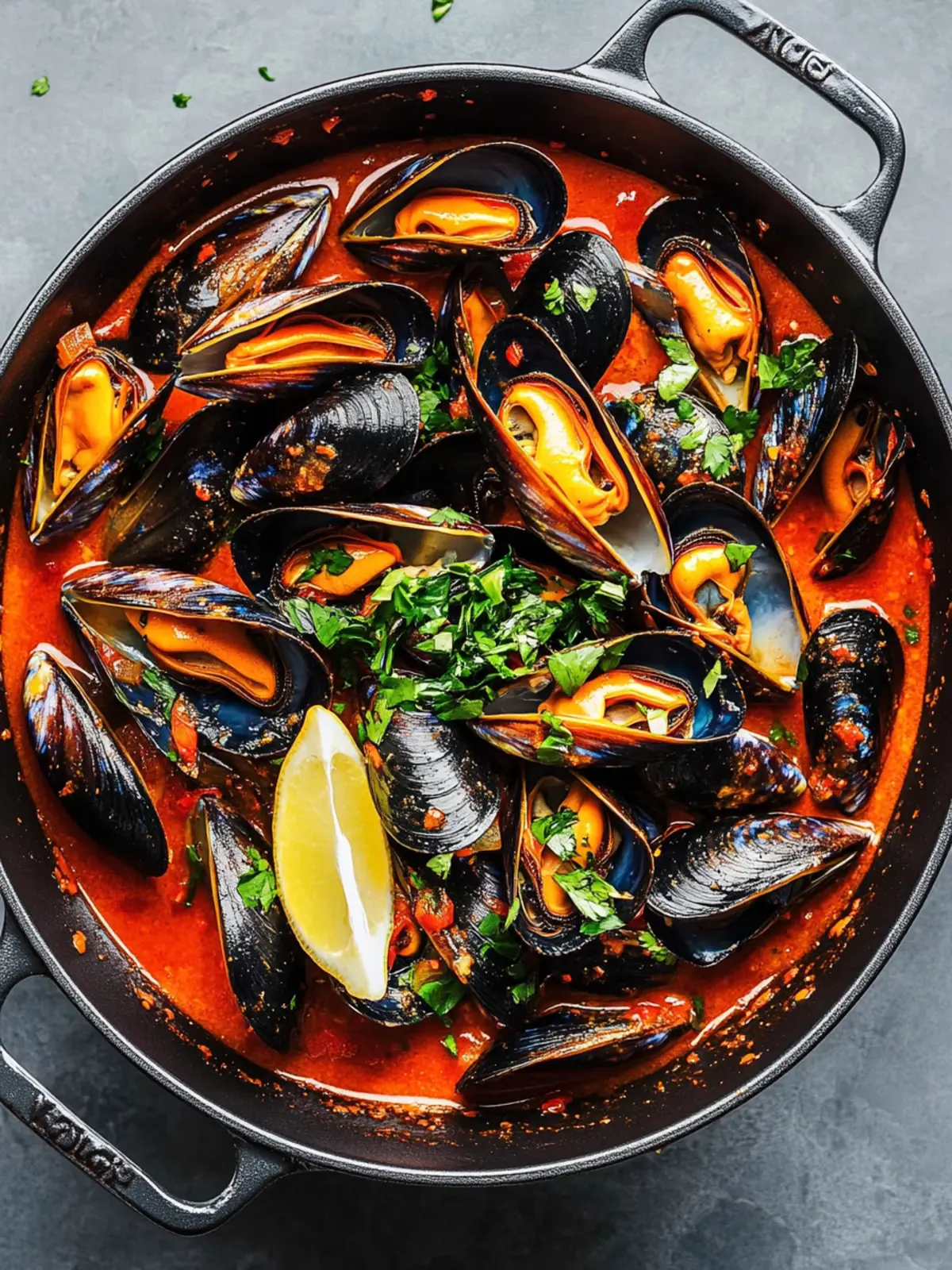 Savory Chilli Mussels in Spicy Tomato Broth Under 30 Minutes 3 Chilli Mussels