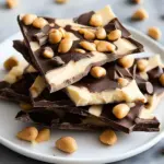 10 Minute Peanut Butter Chocolate Greek Yogurt Bark Recipe Delight 6 10 Minute Peanut Butter Chocolate Greek Yogurt Bark Recipe