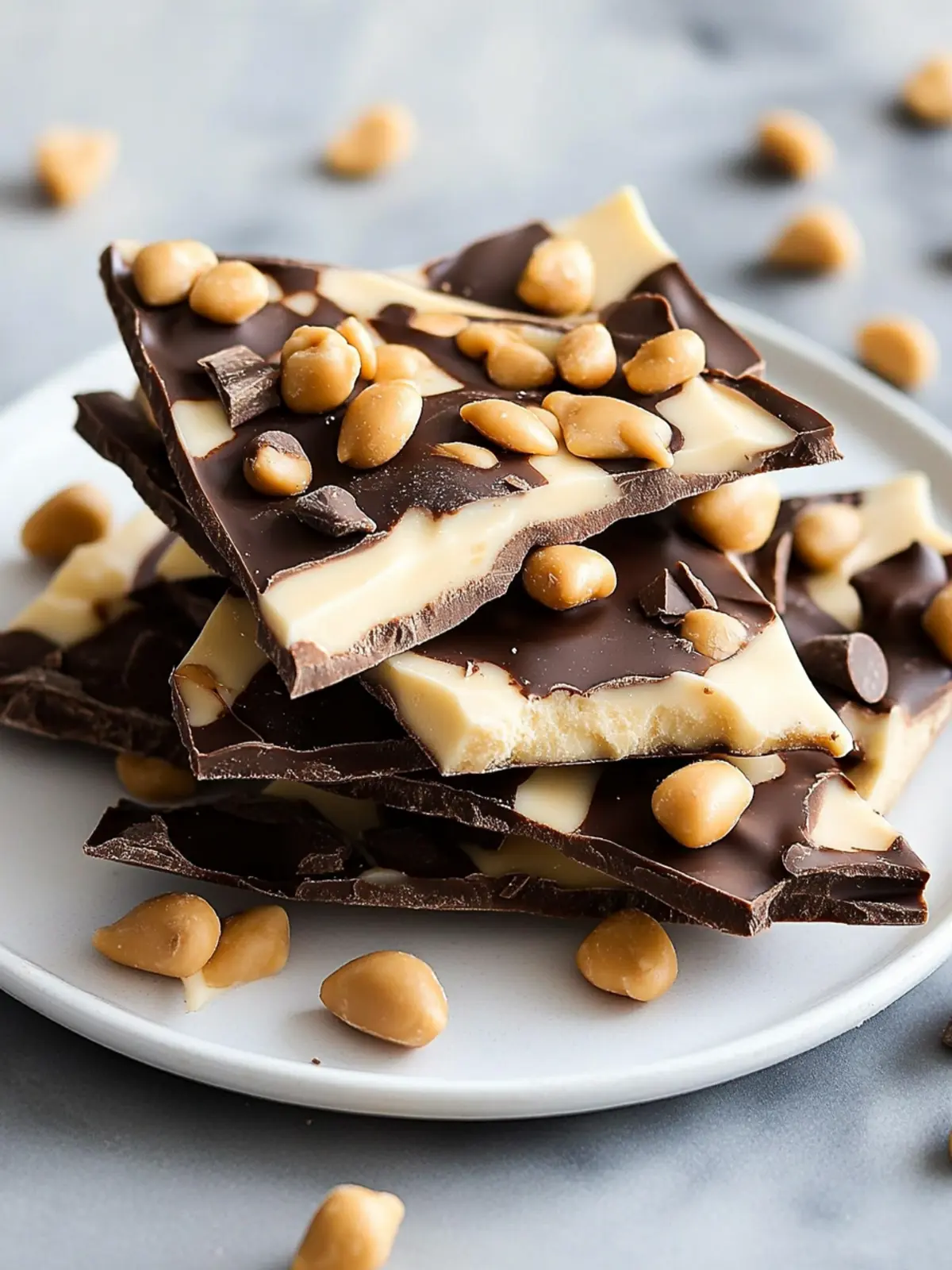10 Minute Peanut Butter Chocolate Greek Yogurt Bark Recipe Delight 5 10 Minute Peanut Butter Chocolate Greek Yogurt Bark Recipe