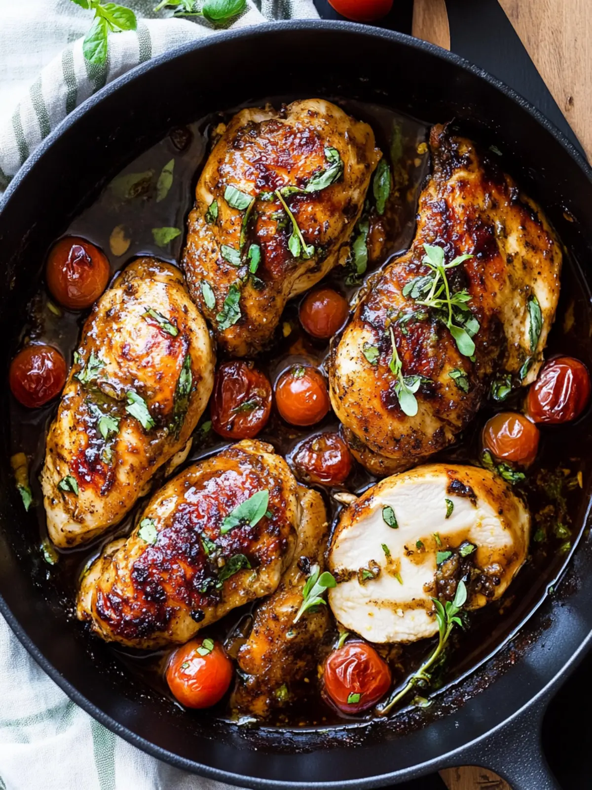 Savory Baked Balsamic Chicken Recipe for Effortless Dinners 5 Baked Balsamic Chicken Recipe