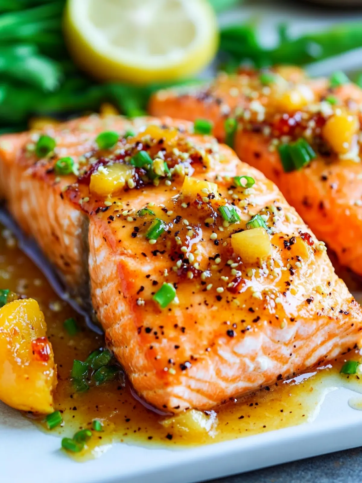 Delicious Apricot Dijon Glazed Salmon for Effortless Dinners 2 Apricot Dijon Glazed Salmon
