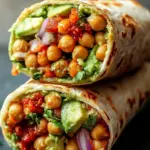 Spicy Chickpea and Avocado Wrap: Quick, Healthy, and Delicious 6 Spicy Chickpea and Avocado Wrap