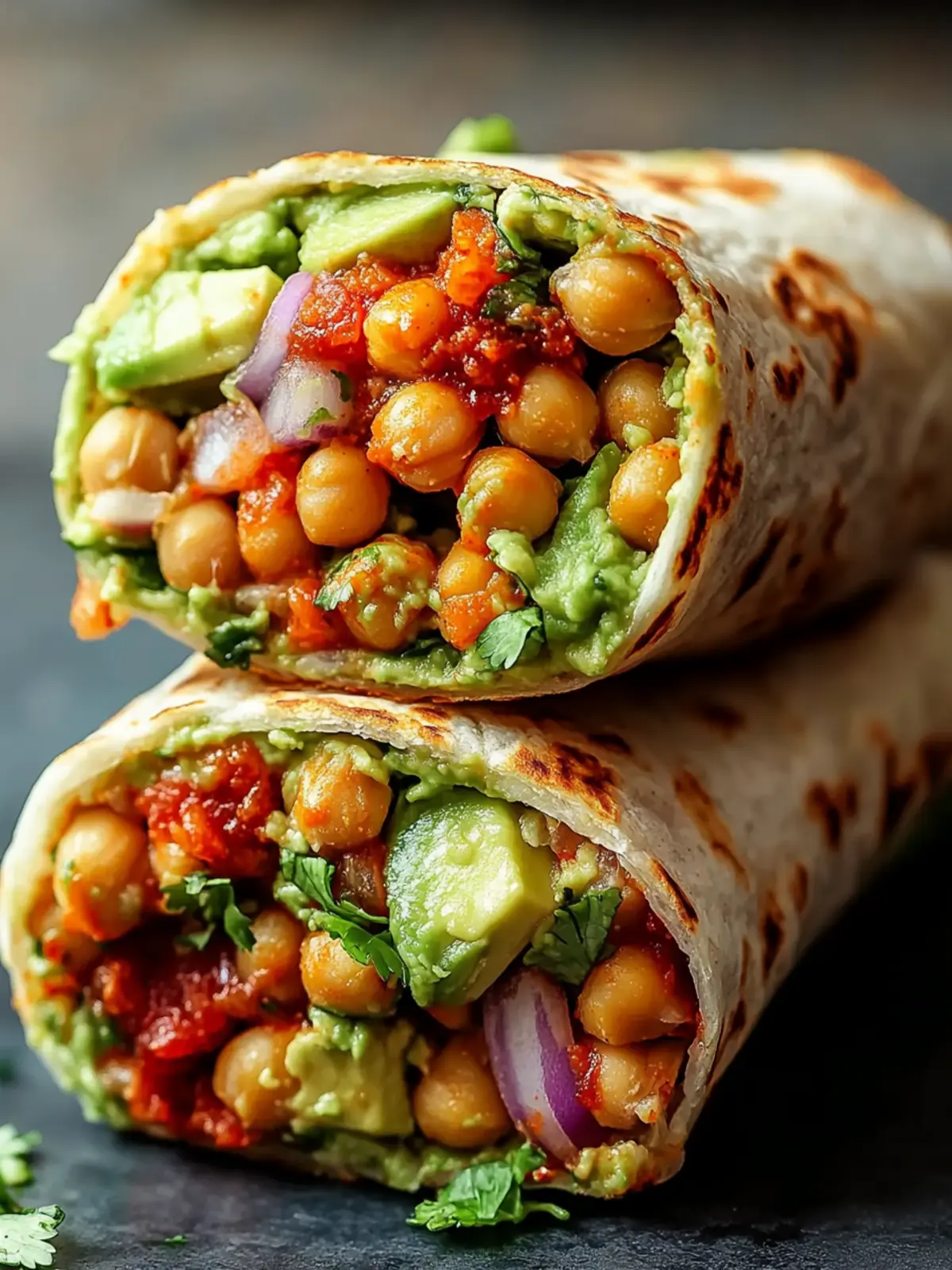Spicy Chickpea and Avocado Wrap: Quick, Healthy, and Delicious 5 Spicy Chickpea and Avocado Wrap