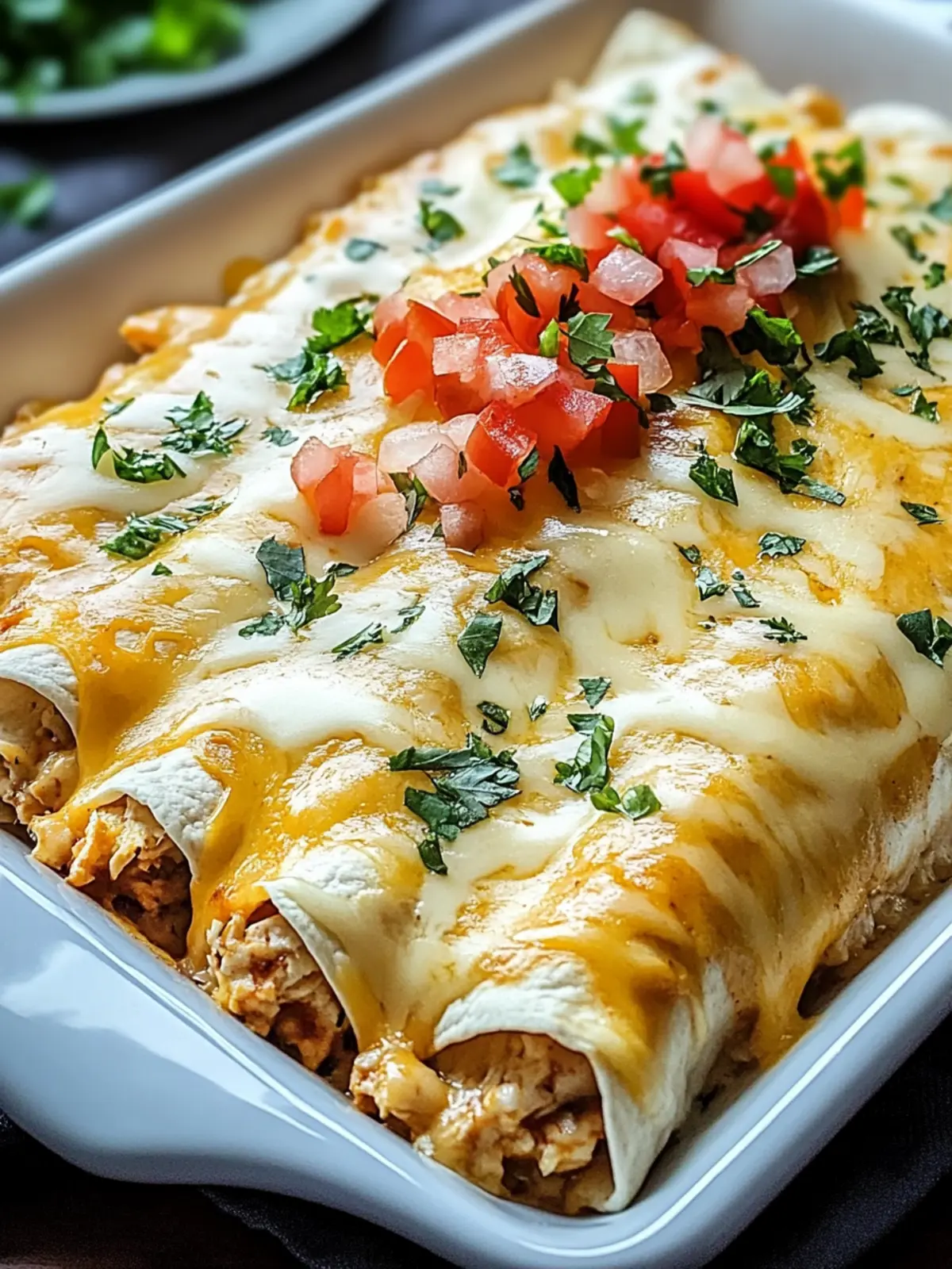 Indulgent Queso Chicken Enchiladas for Effortless Weeknight Dinners 2 Indulgent Queso Chicken Enchiladas for Quick Weeknight Dinners