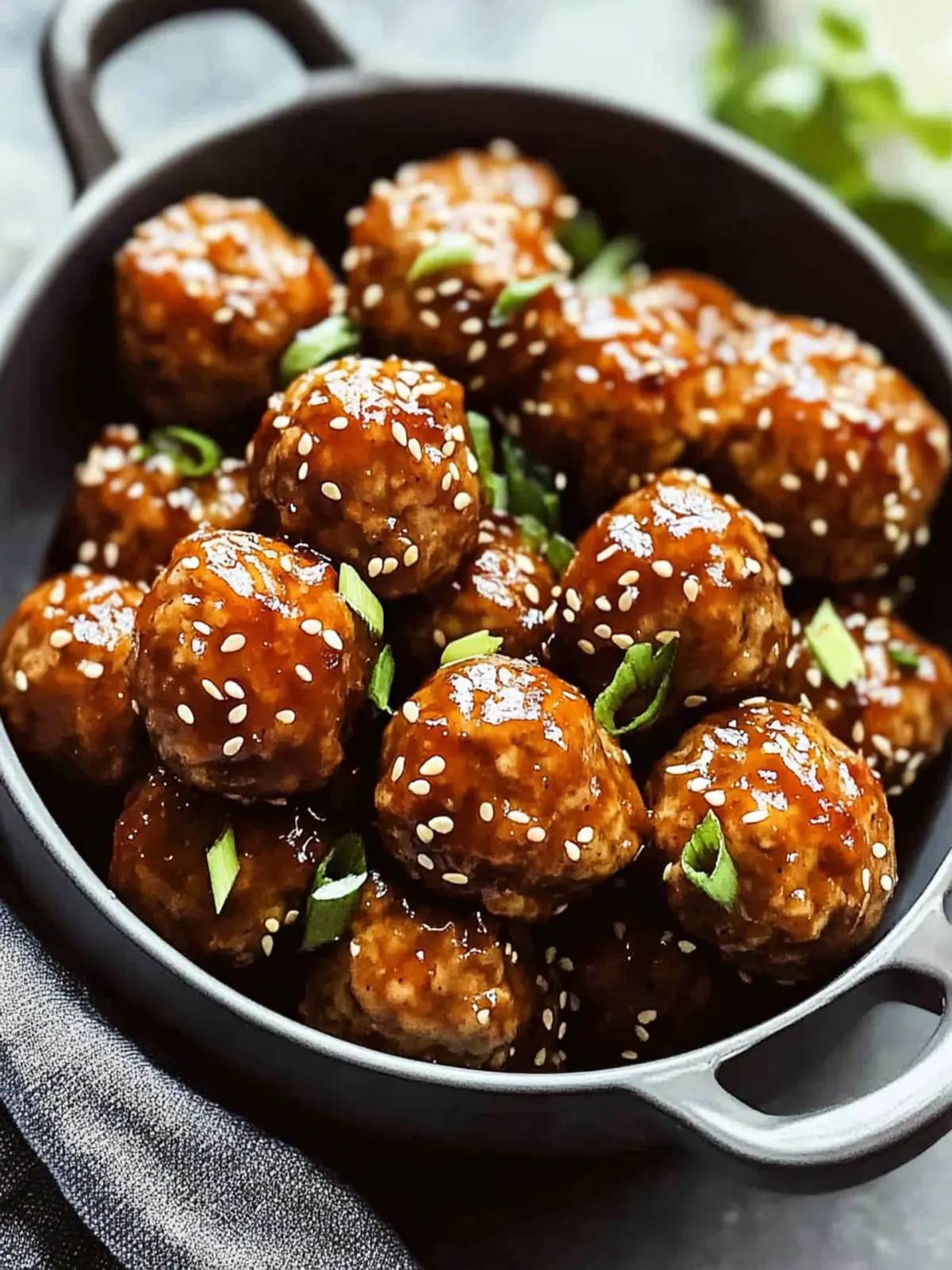 Hoisin Glazed Asian Turkey Meatballs for a Quick Flavor Boost 3 Hoisin Glazed Asian Turkey Meatballs