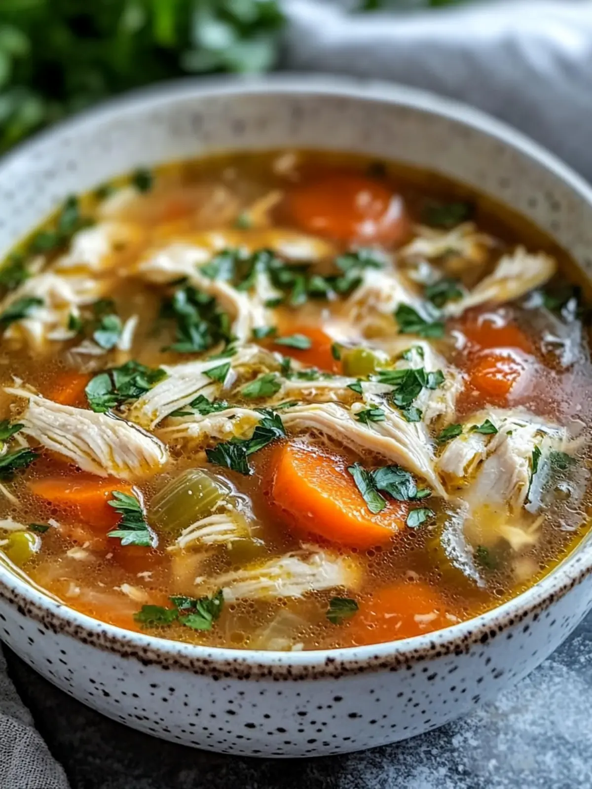 Nourishing Healthy Crockpot Chicken Soup Recipe Under 300 Calories 4 Healthy Crockpot Chicken Soup Recipe Under 300 Calories Easy and Low Calorie