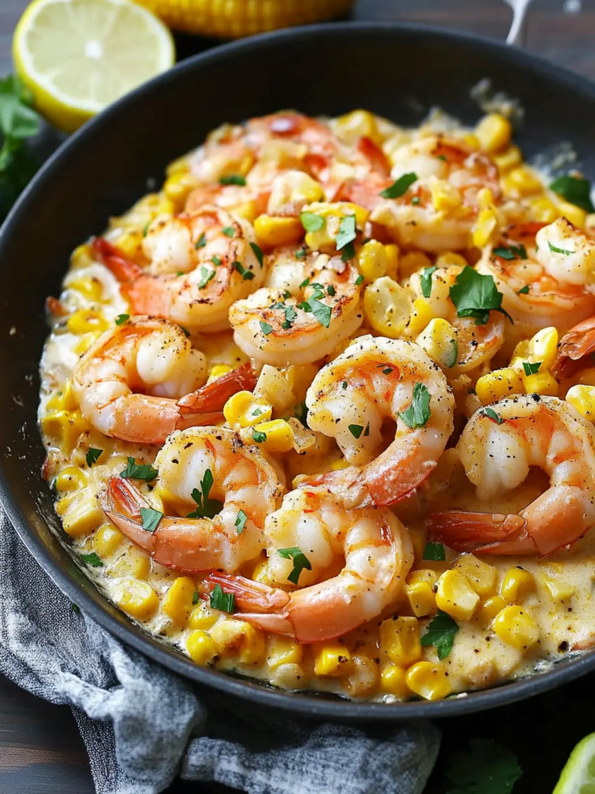 Shrimp and Creamed Corn: Your 30-Minute One-Pan Wonder 2 Shrimp and Creamed Corn (30 Minutes, One-Pan)