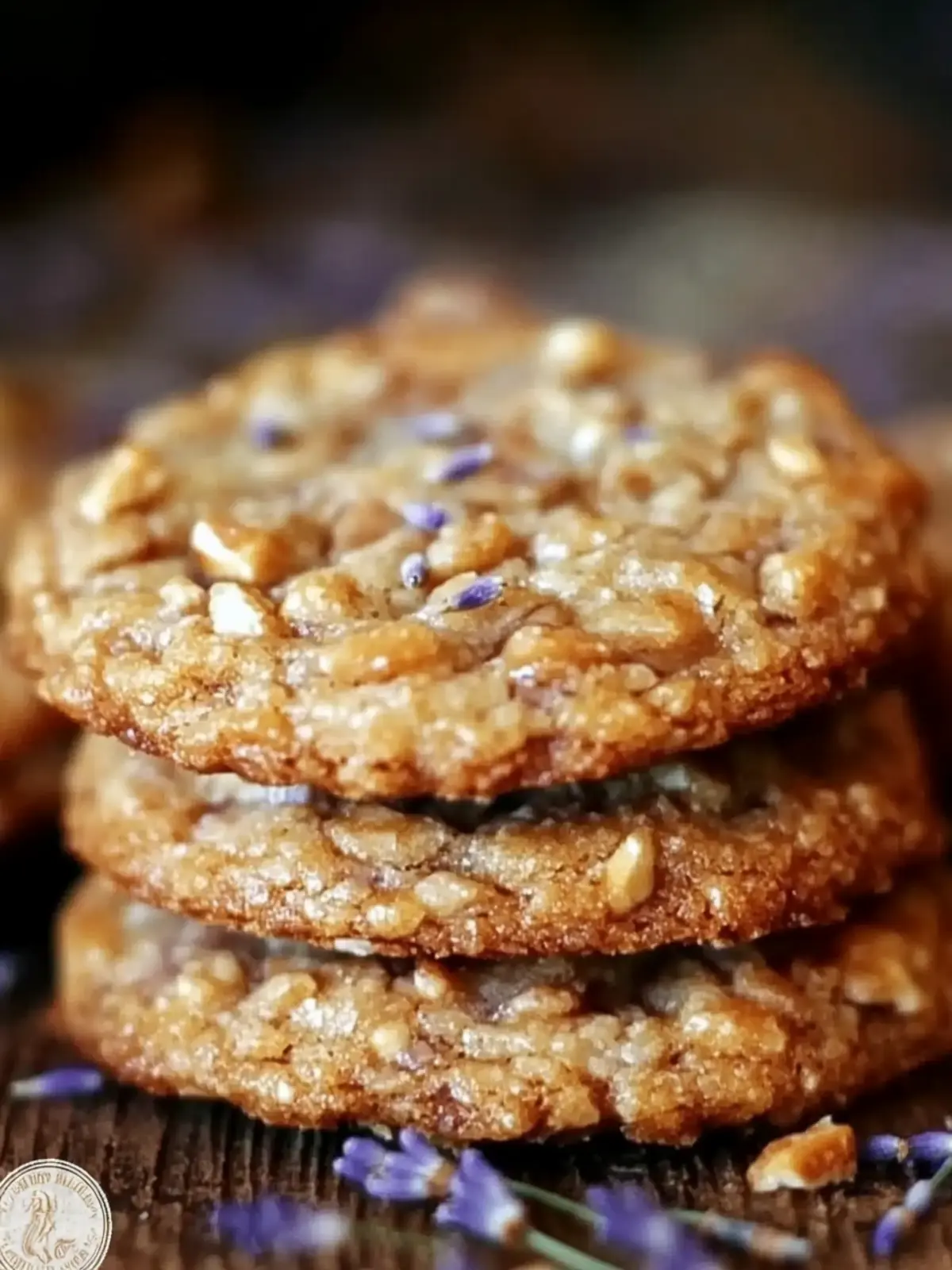 Lavender Honey Crunch Cookies: A Sweet Floral Escape 2 Lavender Honey Crunch Cookies
