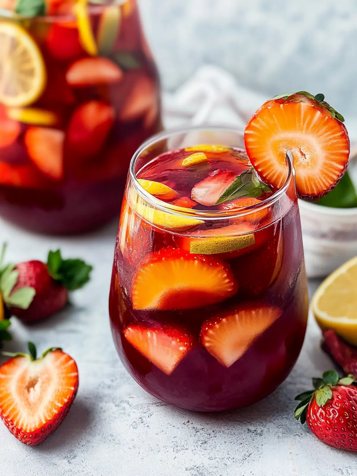 Refreshing Strawberry Sangria Recipe to Brighten Your Party 3 Strawberry Sangria