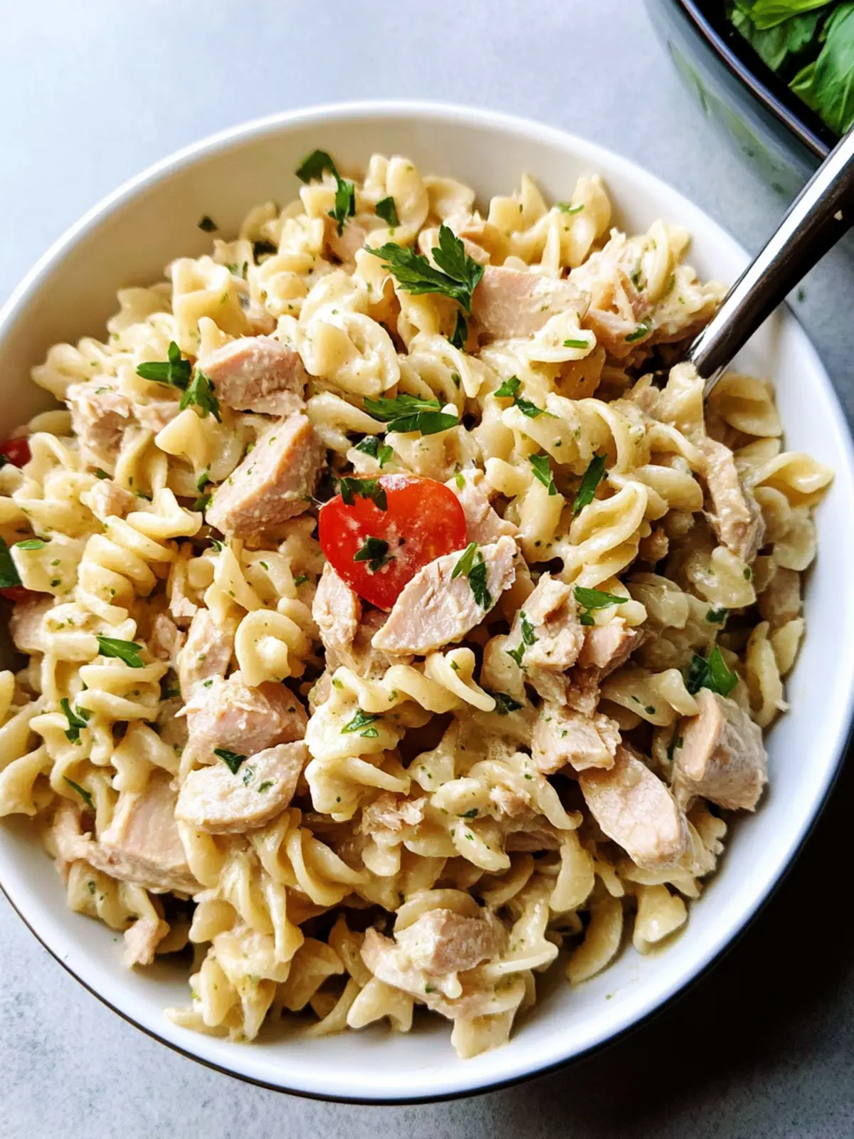 Creamy Tuna Pasta Salad for Effortless BBQ Bliss 2 Creamy Tuna Pasta Salad
