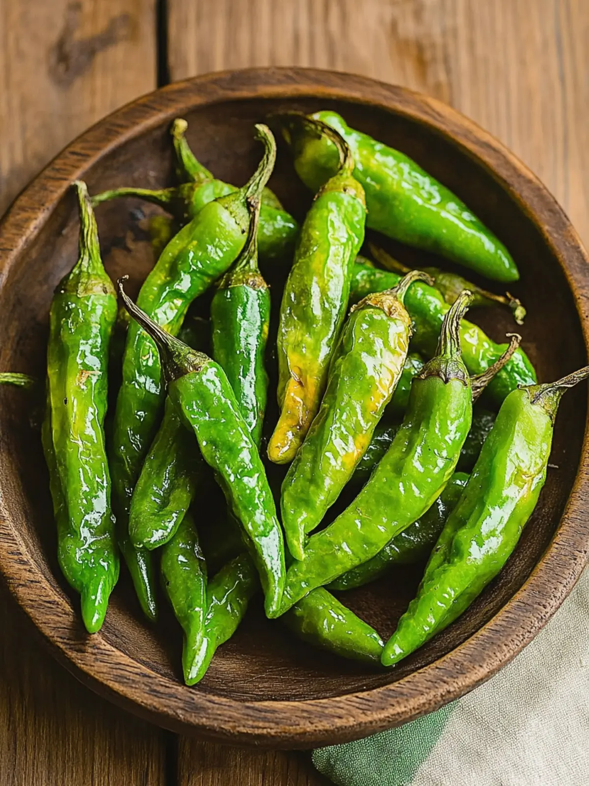 Perfectly Blistered Shishito Peppers in Just 13 Minutes 3 Blistered Shishito Peppers