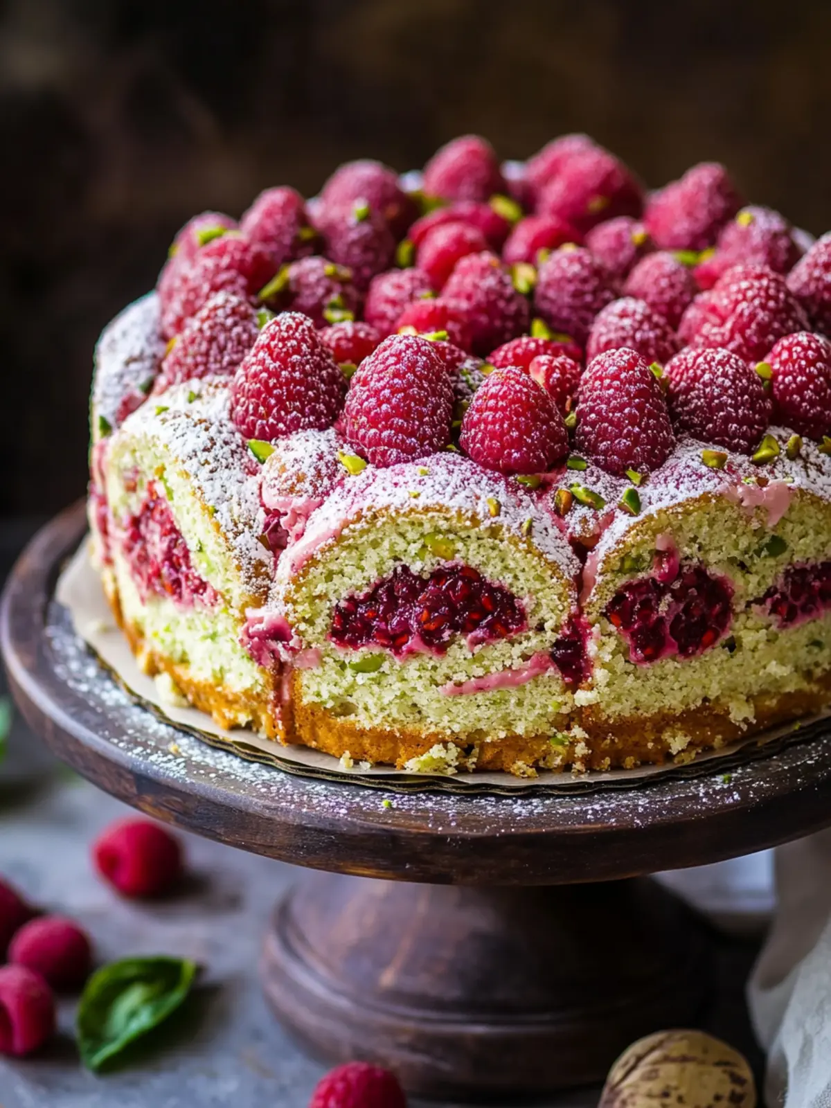 Delicious Pistachio Raspberry Cake Recipe Your Kids Will Love 3 Pistachio Raspberry Cake Recipe