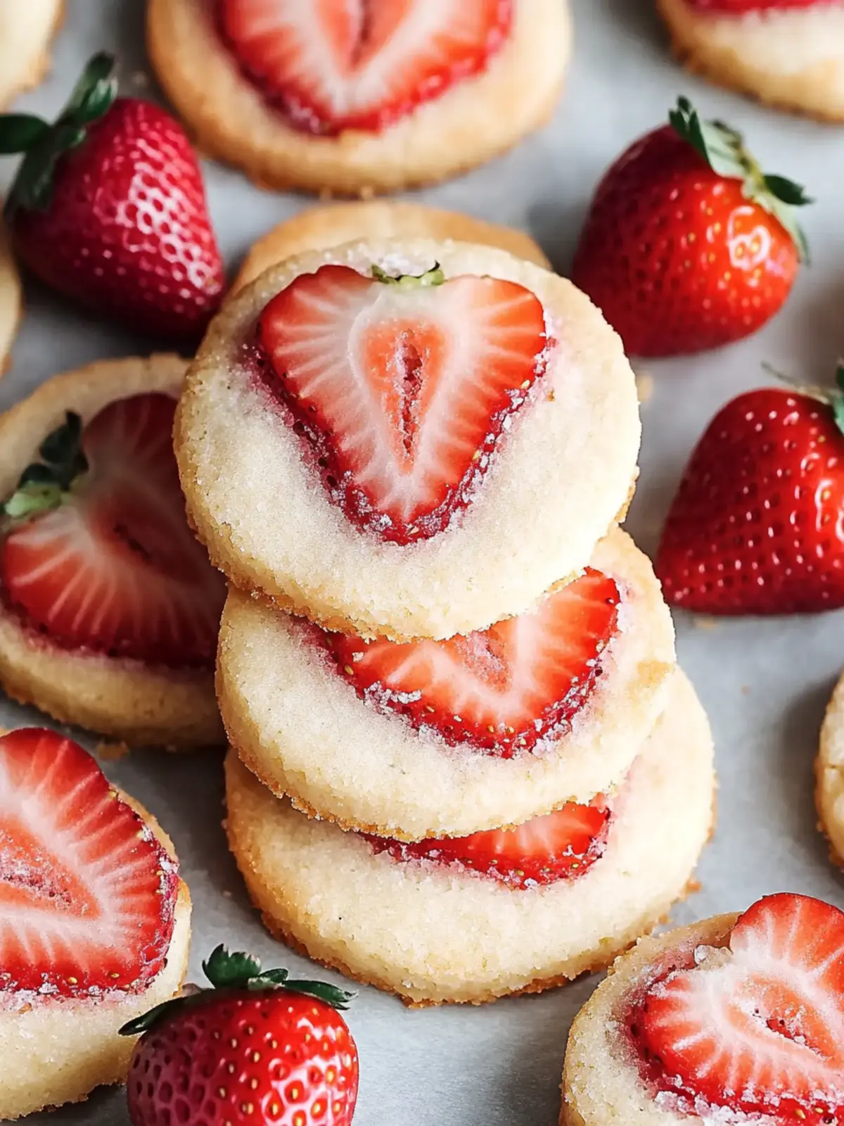 Easy Strawberry Shortbread Cookies – Your New Favorite Treat! 2 Easy Strawberry Shortbread Cookies- Deliciously Sweet Bites