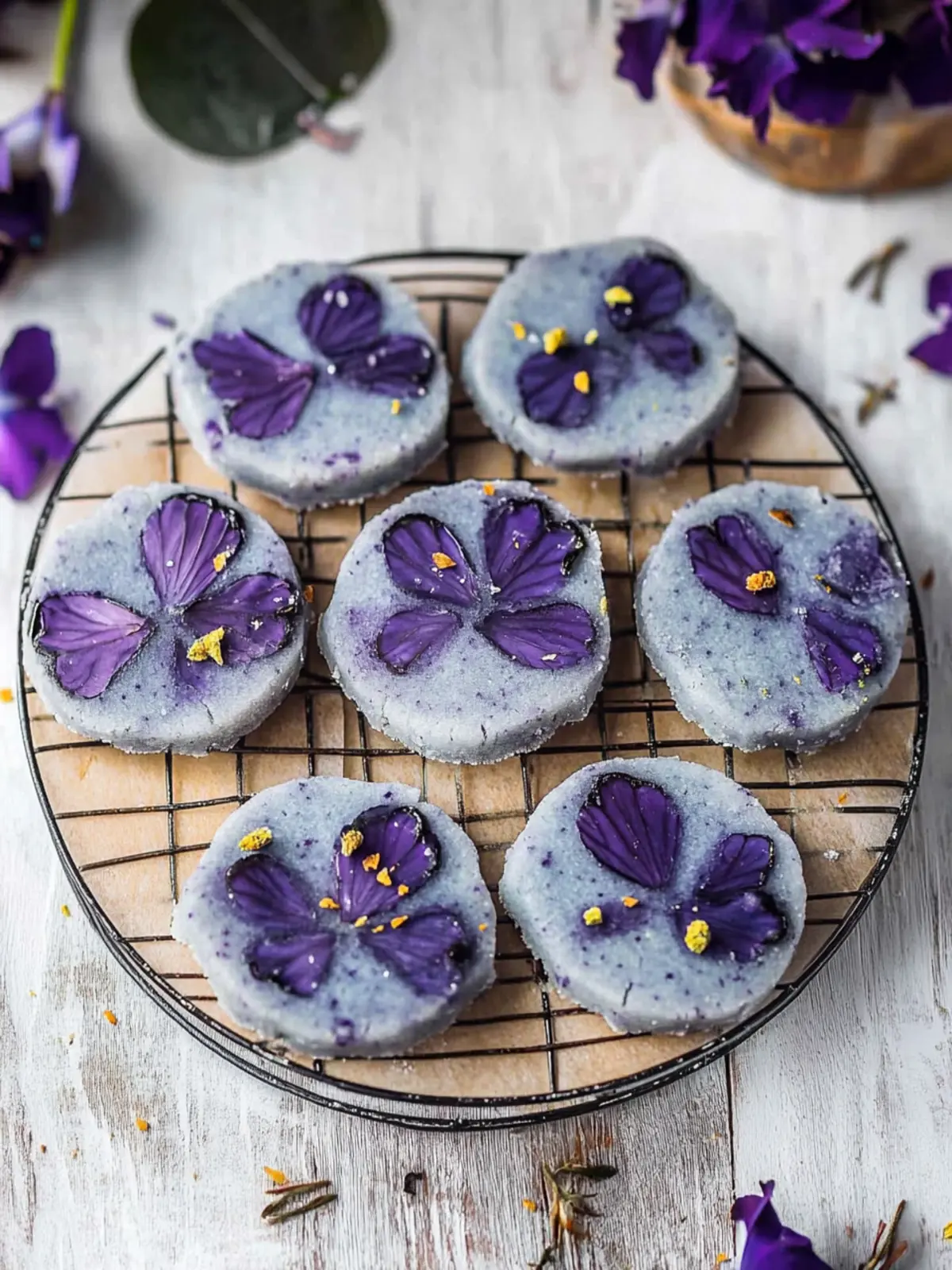 Butterfly Pea Cookies: Vibrant Treats for Any Occasion 2 Butterfly Pea Cookies