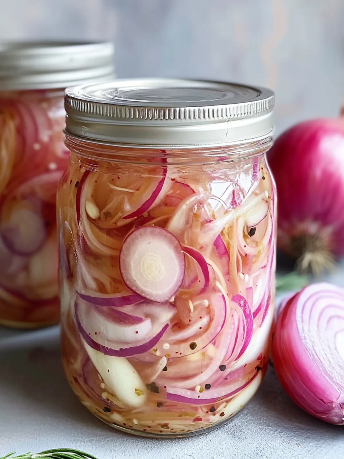 Sweet Pickled Onions: Quick, Tangy Delight for Every Meal 2 Sweet Pickled Onions