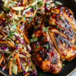 Sticky Apple Cider Chicken with Crisp Autumn Slaw Shines Bright 9 Sticky Apple Cider Chicken with Crisp Autumn Slaw Shines