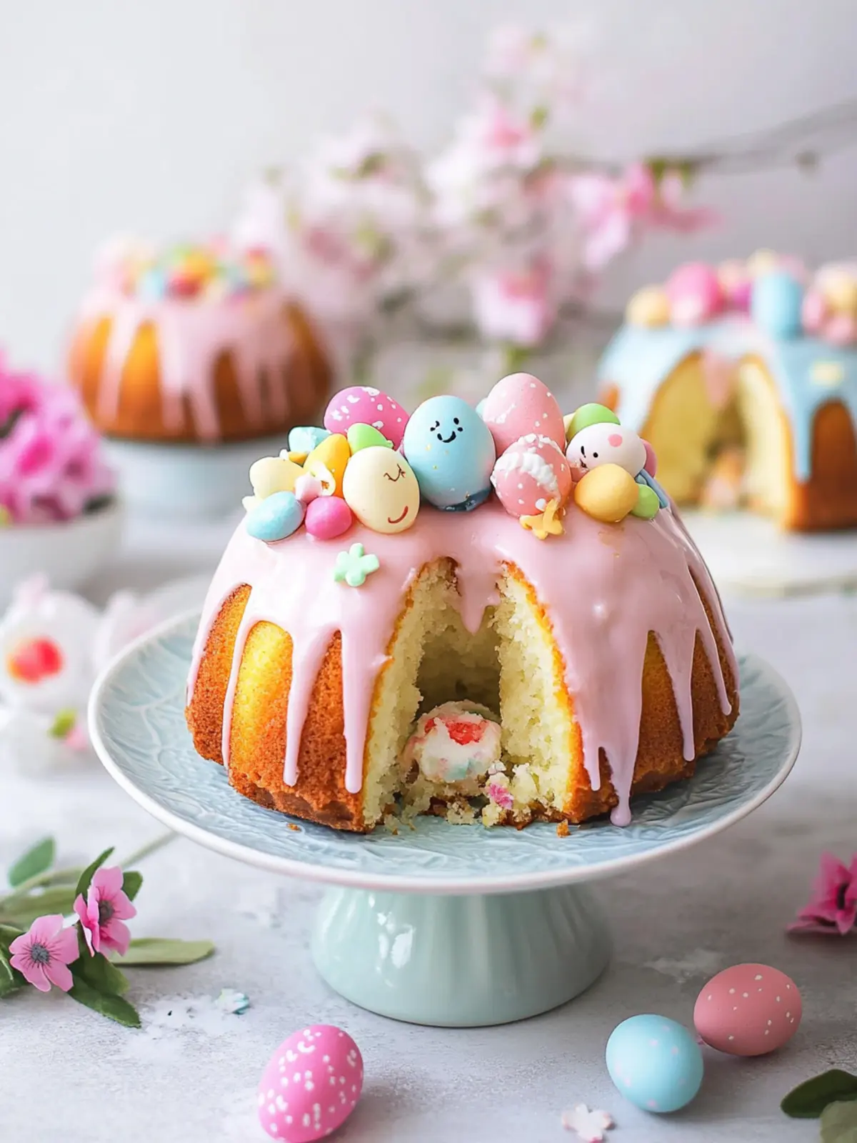 Surprise Inside Mini Easter Bundt Cakes for a Sweet Twist 3 Surprise Inside Mini Easter Bundt Cakes