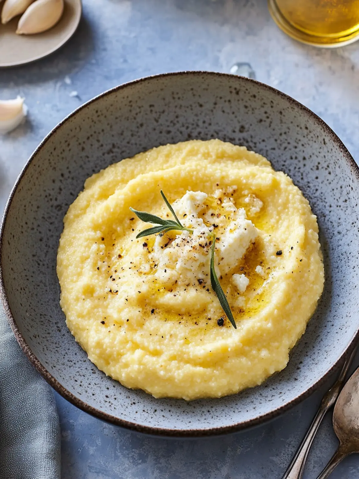 Creamy Polenta Bliss: Comfort Food You'll Love to Make 2 Creamy Polenta