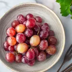 Roasted Red Grapes with Mascarpone Dip - A Sweet Treat Delight 7 Roasted Red Grapes