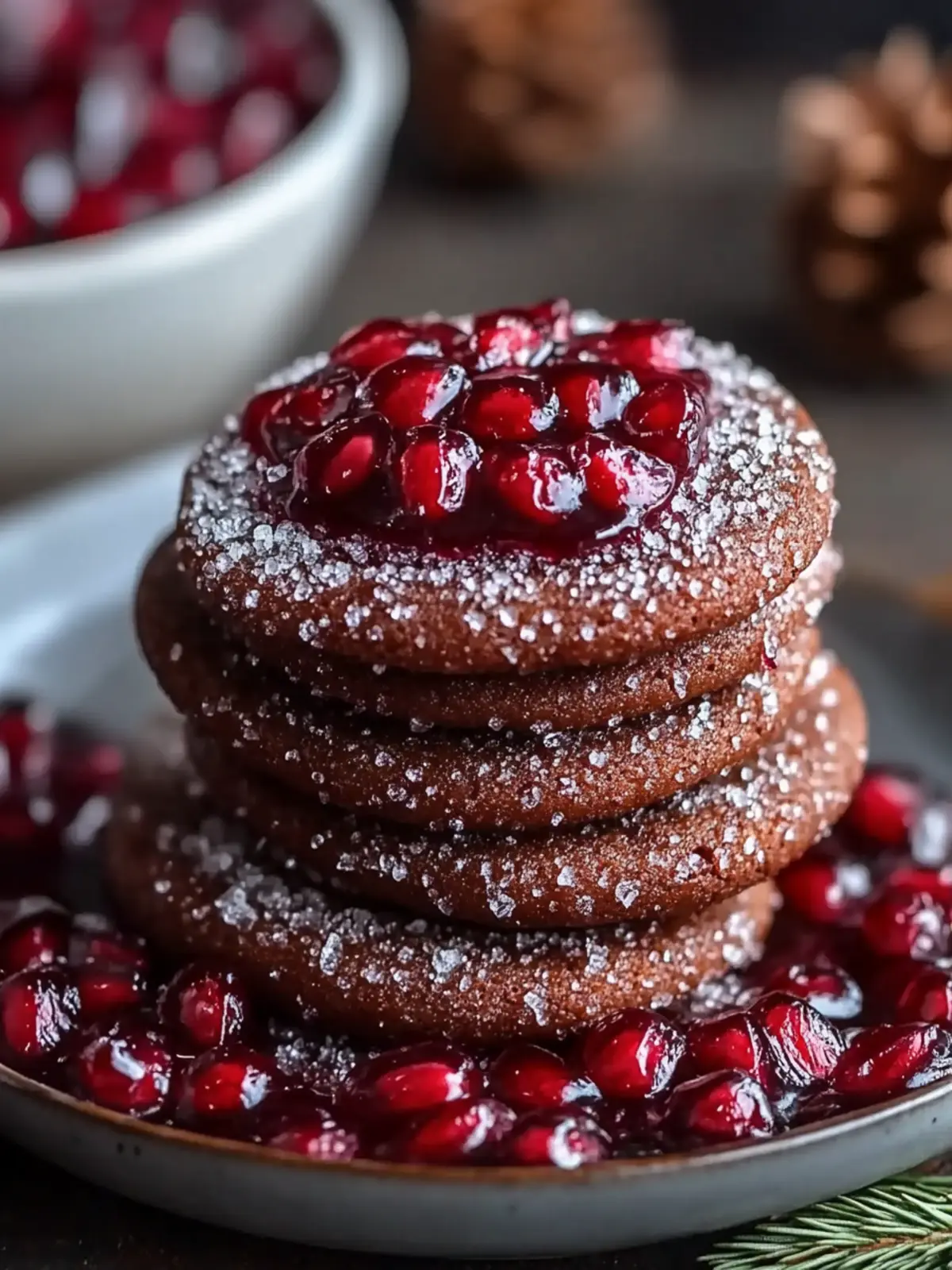 Delicious Pomegranate Glazed Ginger Snaps for Festive Joy 4 Delicious Pomegranate Glazed Ginger Snaps for a Festive Treat