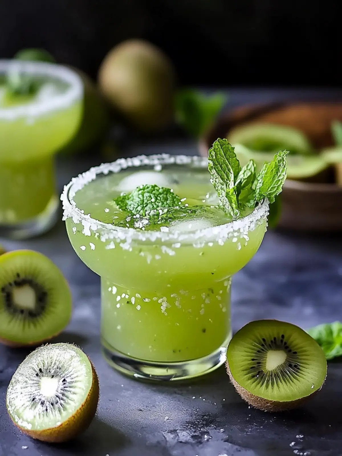 Mint Kiwi Margarita Recipe for a Refreshing Summer Escape 3 Mint Kiwi Margarita