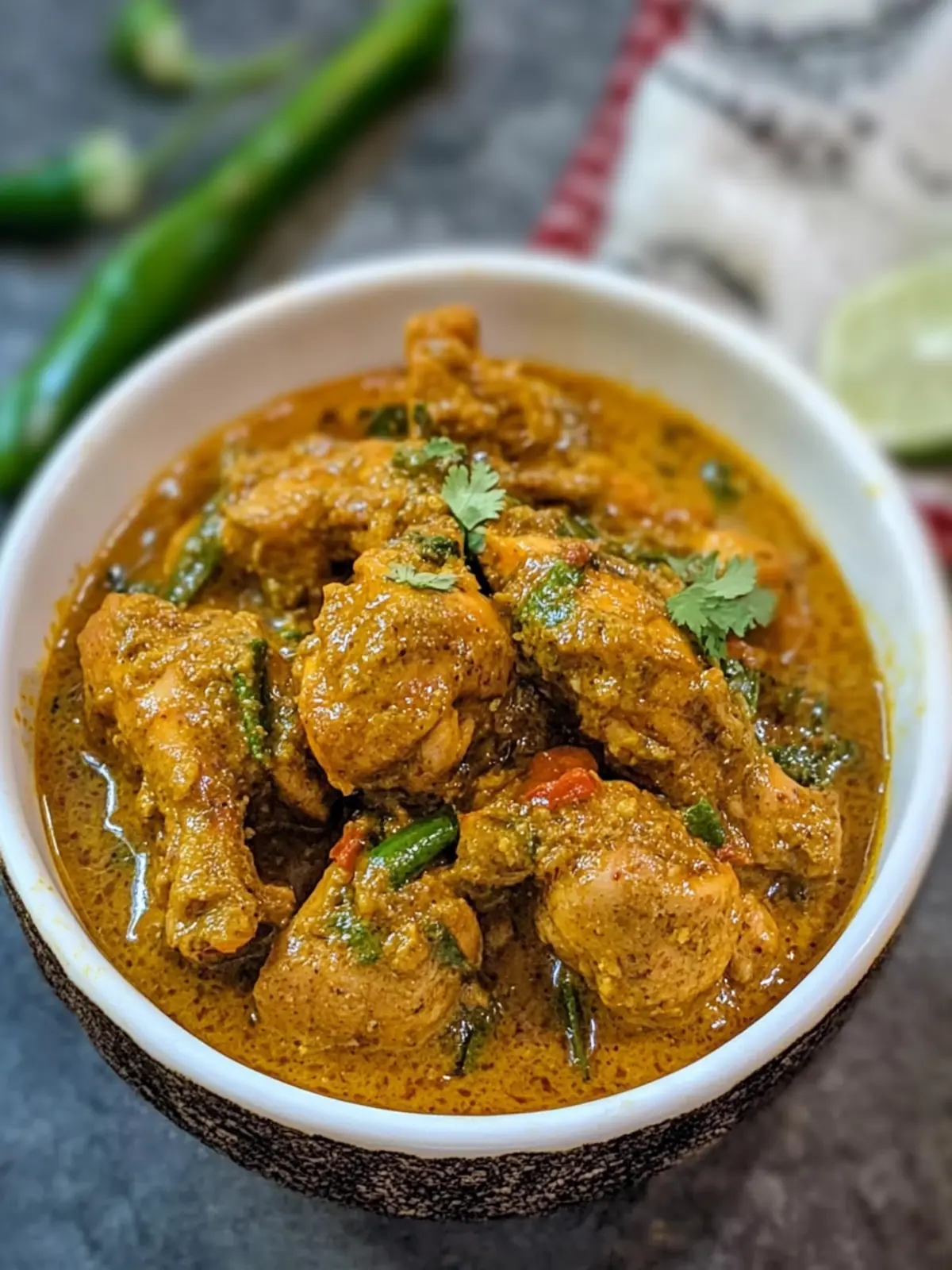 Spice Up Dinner with Shorshe Chicken Mustard Chicken Curry 5 Shorshe Chicken (Mustard Chicken Curry)
