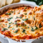 Easy Cheesy Baked Pizza Dip – The Perfect Game Day Appetizer 2 Easy Cheesy Baked Pizza Dip (game day appetizer!)