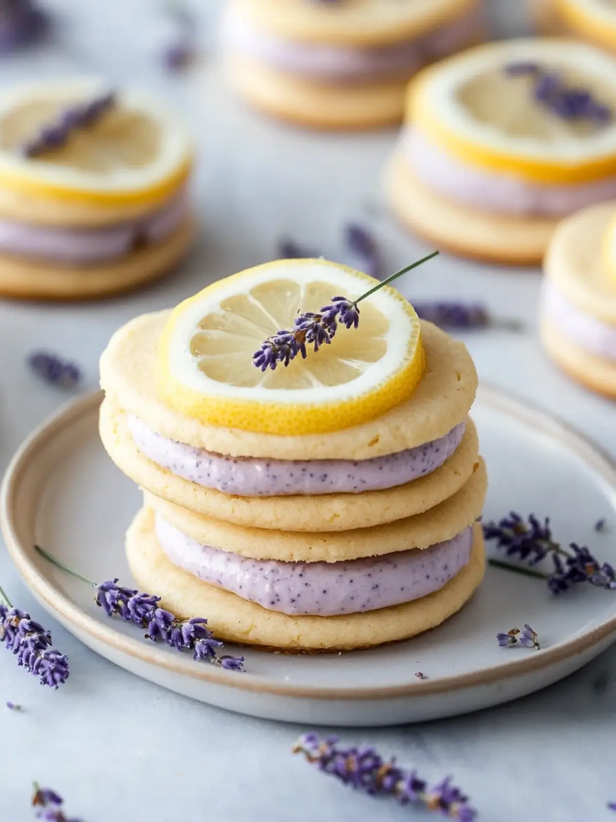 Lemon Lavender Sandwich Cookies Recipe for a Floral Delight 4 Lemon Lavender Sandwich Cookies Recipe