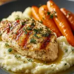 Creamy Herb Chicken with Mashed Potatoes & Glazed Carrots Bliss 6 Creamy Herb Chicken with Mashed Potatoes & Glazed Carrots: A Complete Comfort Food Dinner