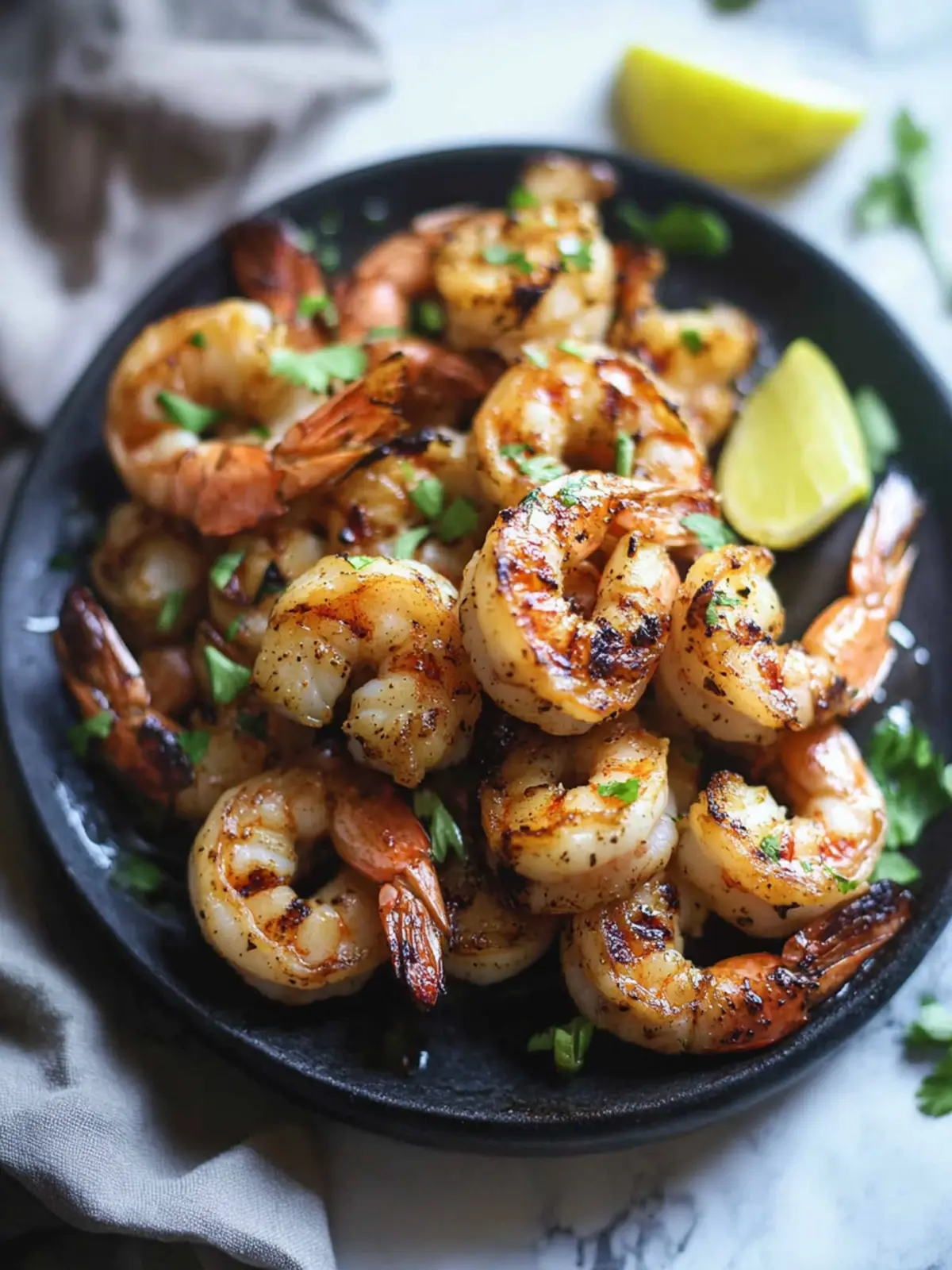 Savory Grilled Shrimp with Easy Marinade for Weeknight Bliss 2 Grilled Shrimp with Easy Marinade