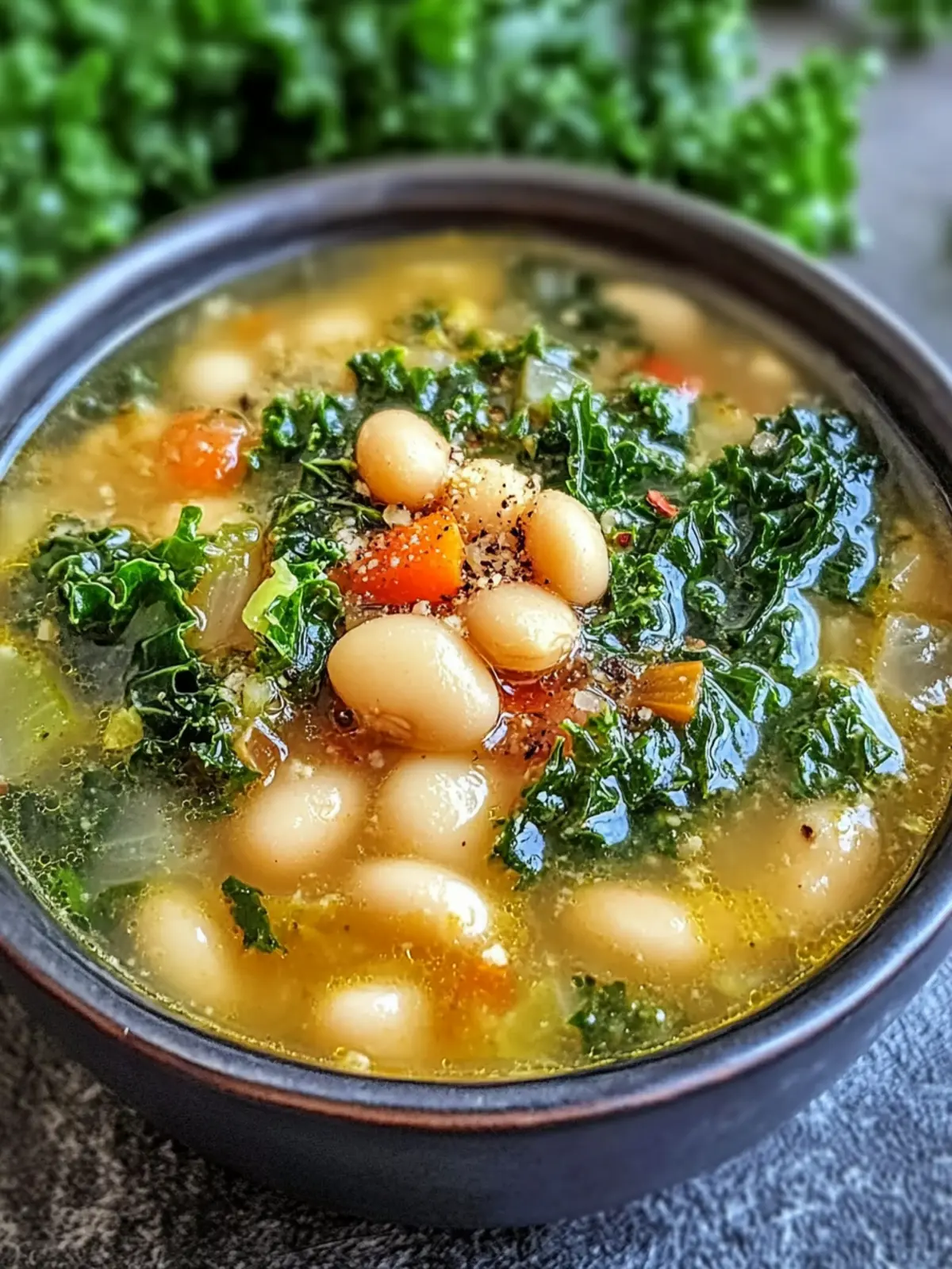 Healthy Crockpot White Bean and Kale Soup for Easy Weight Loss 5 Healthy Crockpot White Bean and Kale Soup Easy Weight Loss Recipe