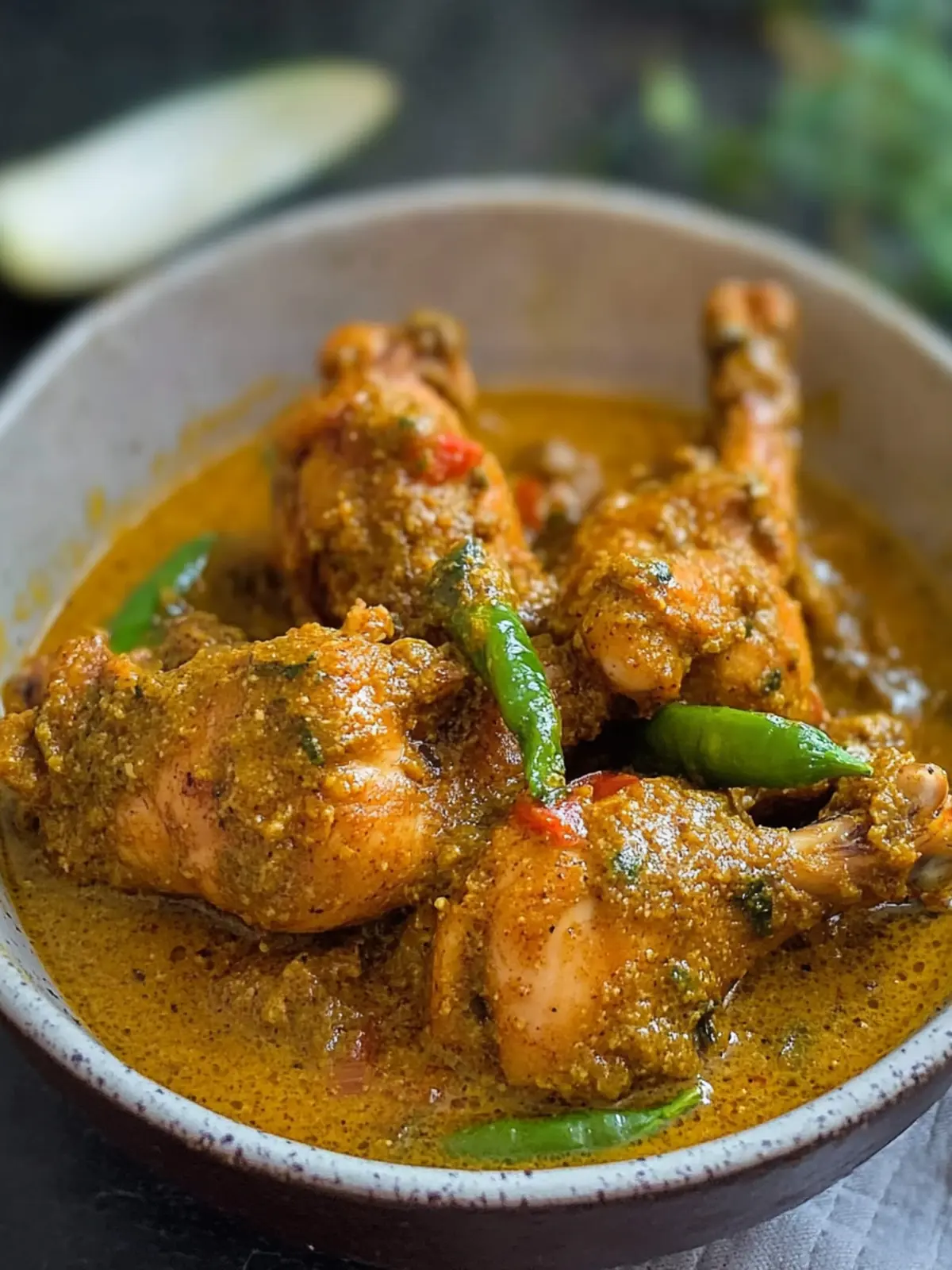 Spice Up Dinner with Shorshe Chicken Mustard Chicken Curry 4 Shorshe Chicken (Mustard Chicken Curry)