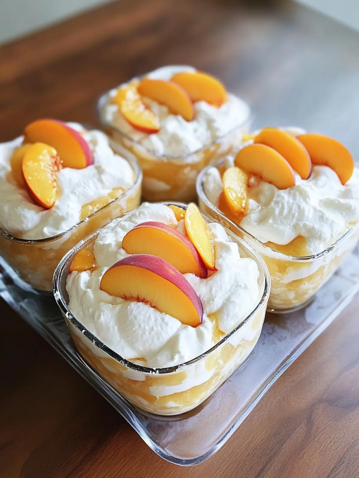 Honey Peaches and Cream Pudding: A Creamy Summer Bliss 2 Honey Peaches and Cream Pudding