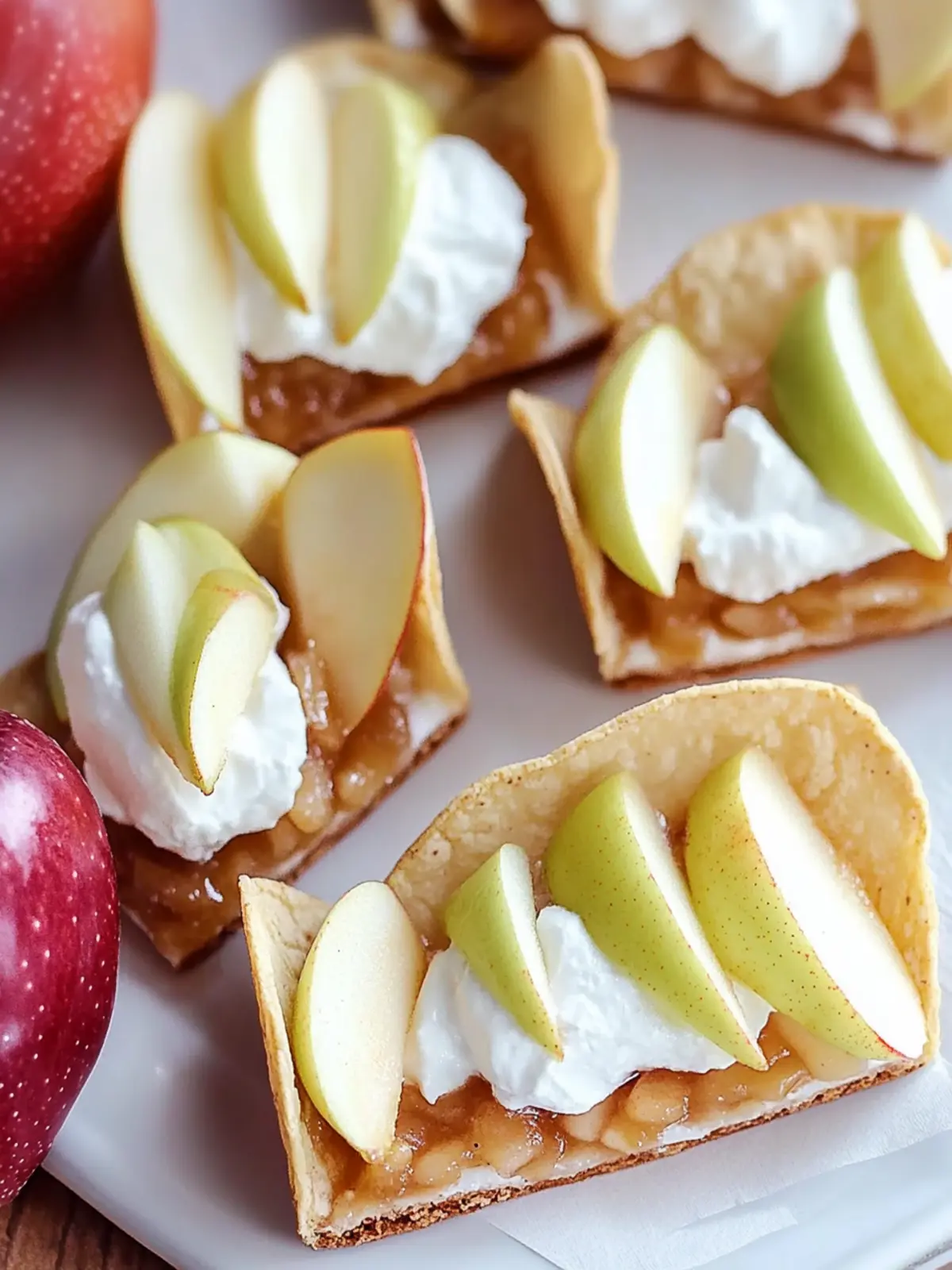 Irresistible Apple Cheesecake Tacos for Your Fall Festivities 5 Apple Cheesecake Tacos